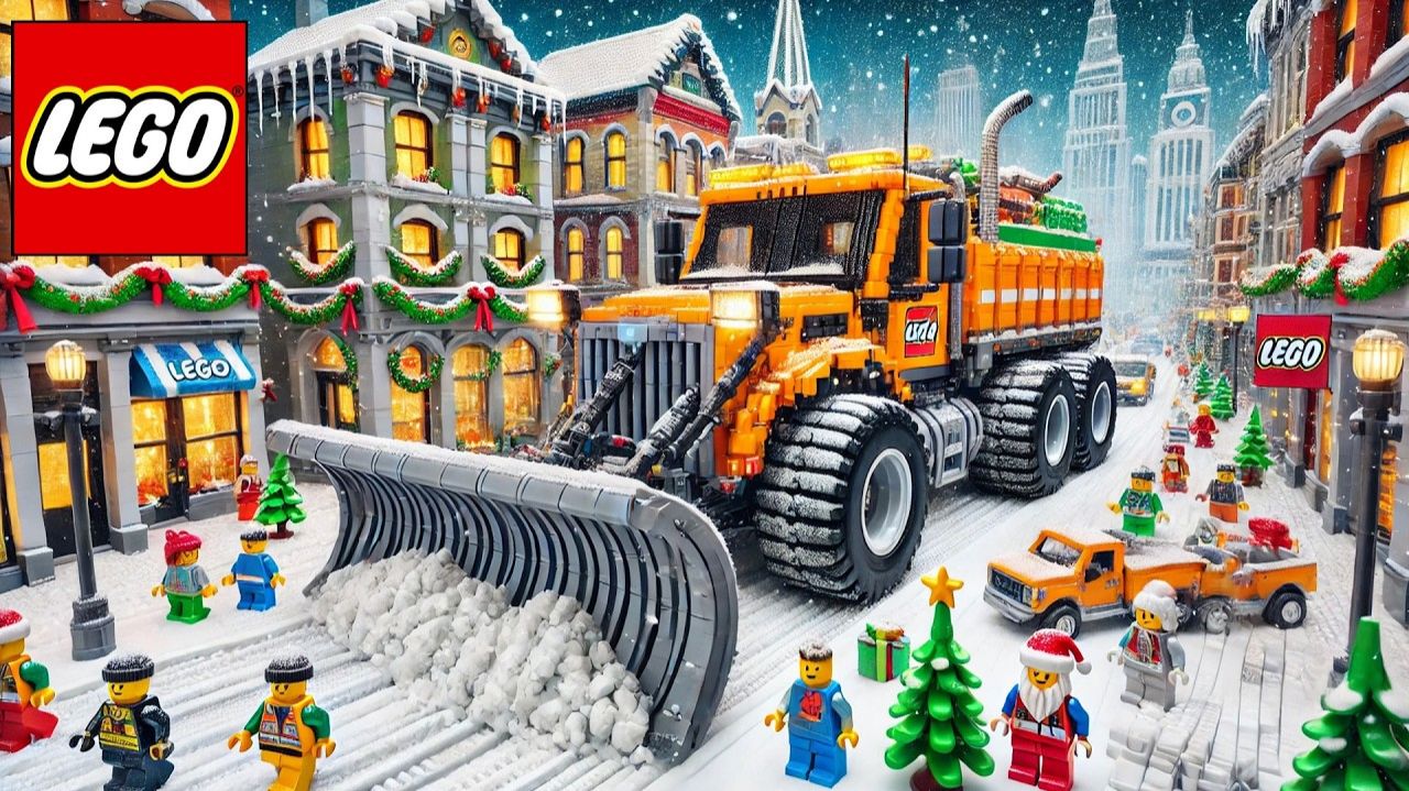 Я построил снегоочиститель из LEGO ❄️ Lego Auto Tech