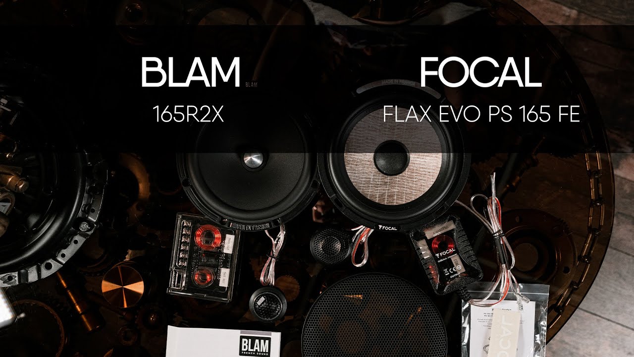 Blam 165 R2X vs FOCAL FLAX EVO PS 165 FE смотреть онлайн