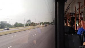 поездка на троллейбусе МАЗ Этон т 103 (118) Маршрут 6 Цветатрон-ПВИ