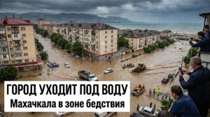 Махачкала уходит под воду — что происходит в городе прямо сейчас