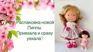 Распаковка Пиппы 23 см. Приехала и сразу уехала?