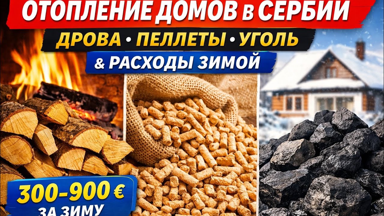 Эмиграция в Сербию.Отопление домов, наш опыт с ценами. смотреть онлайн