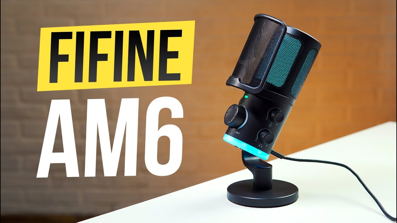 Идеальный игровой микрофон - Fifine AM6 смотреть онлайн