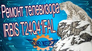 Ремонт телевизора IRBIS T24Q41FAL нет подсветки экрана