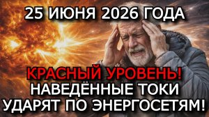 КОРОНАЛЬНАЯ ДЫРА ВЫЗОВЕТ ШТОРМ G3–G4 25 ИЮНЯ 2026 — K7–8, КРАСНЫЙ УРОВЕНЬ