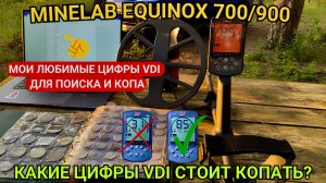 MINELAB EQUINOX 700/900. VDI СЕРЕБРЯННЫХ РУБЛЕЙ И ЗОЛОТОЙ МОНЕТЫ. КАКИЕ ЦИФРЫ VDI СТОИТЬ КОПАТЬ?