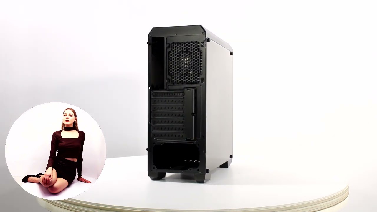 НИКС Компьютерный Супермаркет: видео про Корпус Aerocool Skyline-A-BK-V1 Black без БП с окном #1 смотреть онлайн
