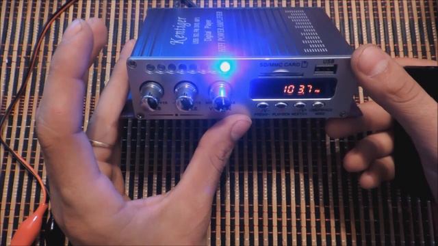 Усилитель для колонок HY-502 из Китая! смотреть онлайн