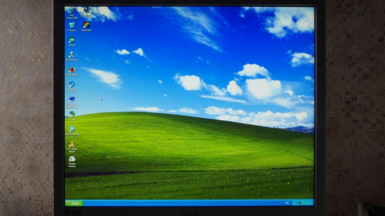 Работа под Windows XP. смотреть онлайн