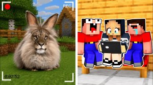 МЫ ЗАСНЯЛИ ЧЕРЕМШУ НА СКРЫТЫЕ КАМЕРЫ В МАЙНКРАФТ! ГЛАЗАСТАЯ МОРДА MINECRAFT