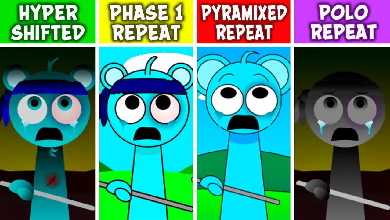 Incredibox Sprunki： ФАЗА 1 VS PYRAMIXED VS POLO REPEAT После HYPER SHIFTED (Новые Реакции) смотреть онлайн