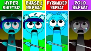Incredibox Sprunki： ФАЗА 1 VS PYRAMIXED VS POLO REPEAT После HYPER SHIFTED (Новые Реакции)