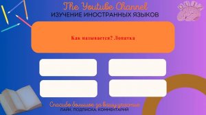 Master French Came в нашей привыкающей викторине - тест урок 3