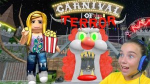 ПОБЕГ ОТ КЛОУНА в ROBLOX!