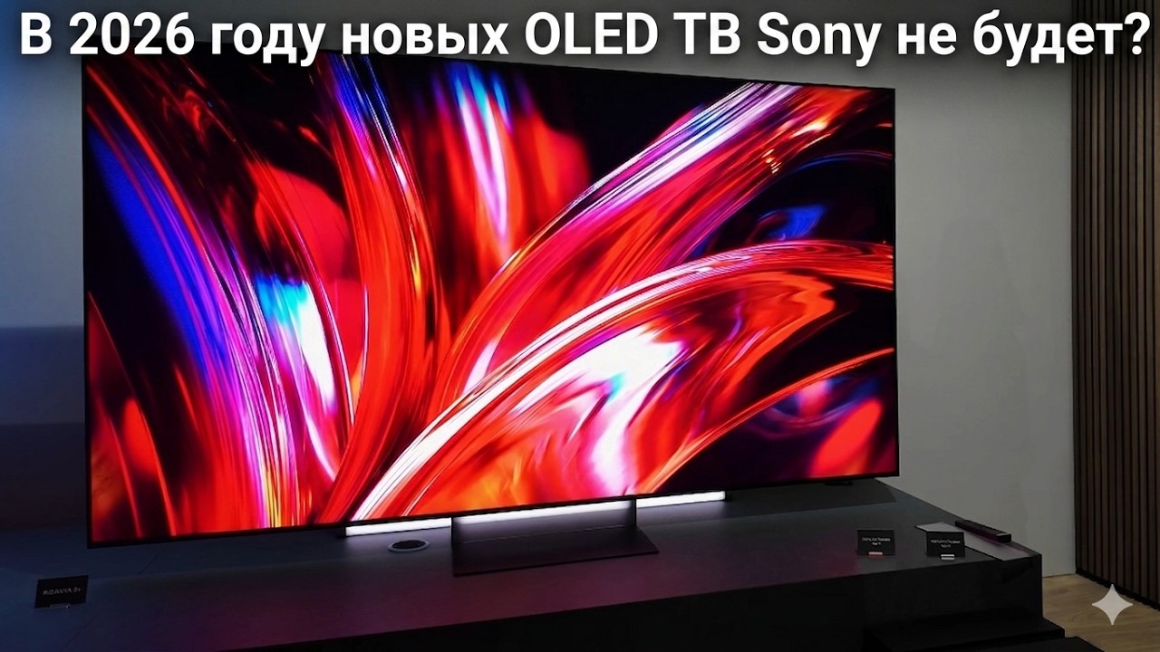 В 2026 году новых OLED ТВ Sony не будет? смотреть онлайн