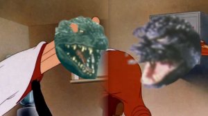 Say Ahh но крик Годзиллы из Хейсей и Миллениум