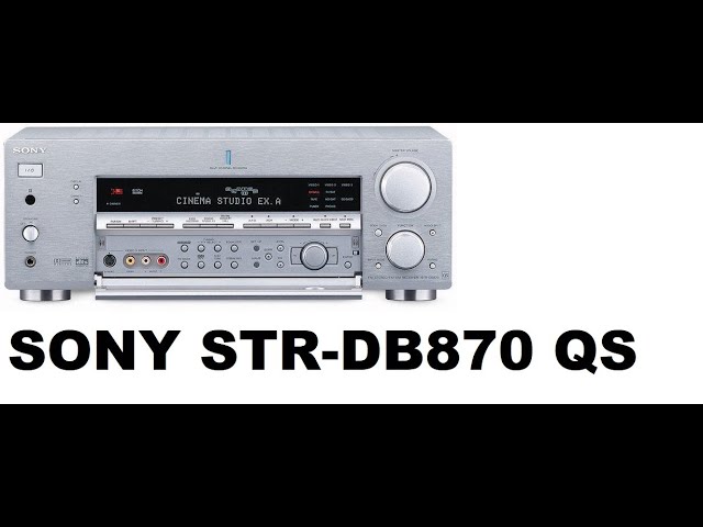 Цифровой Ресивер SONY STR-DB870 QS.