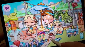 Сериал. Аквапарк для маленьких, бассейн🏊#avatarworld #toca #tocaadventure #tocaboca #актив#сериал