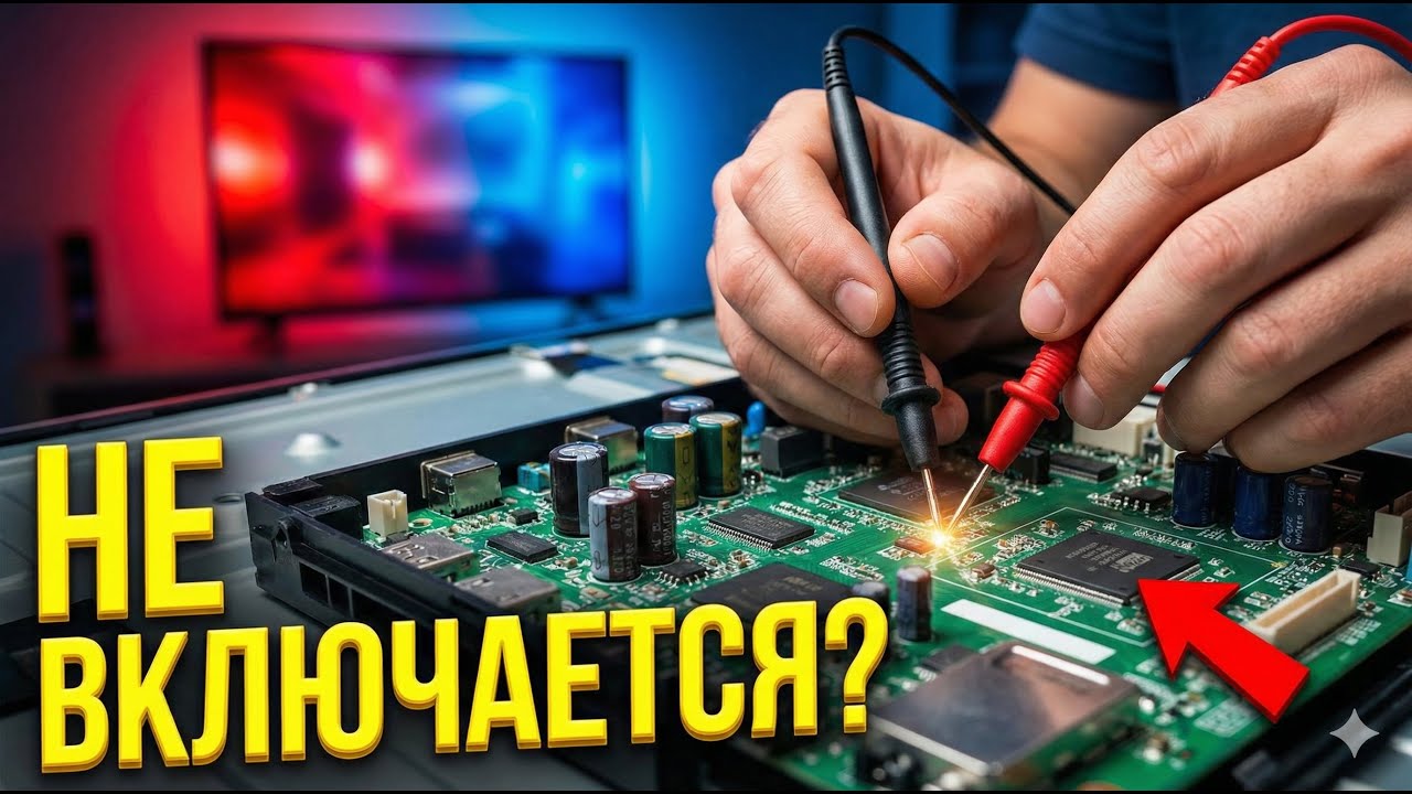 РЕМОНТ ТЕЛЕВИЗОРА СВОИМИ РУКАМИ: Пошаговый алгоритм, который скрывают мастера | Секрет диагностики смотреть онлайн