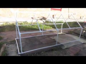 Парник из труб своими руками