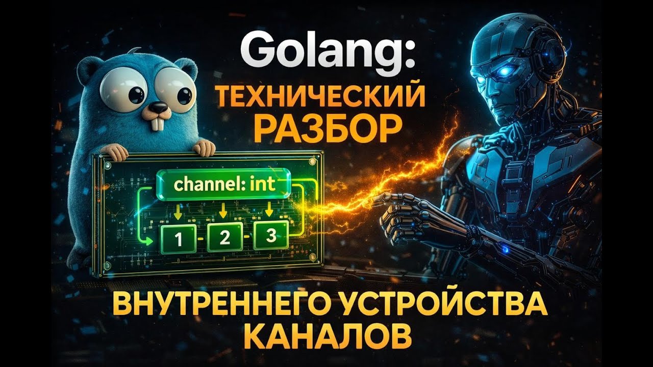 Golang внутреннее устройство каналов : глубокое погружение #golang #go #голанг смотреть онлайн