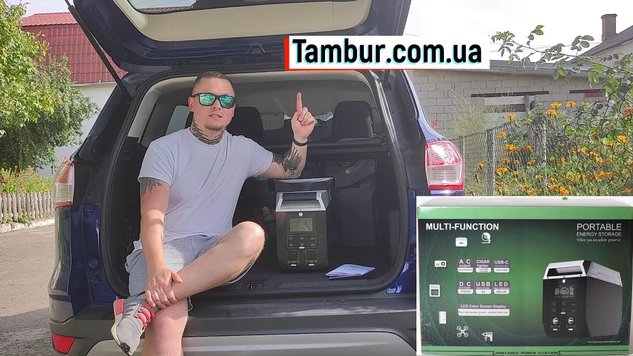 ПОТУЖНА ЗАРЯДНА СТАНЦІЯ | ANVOMI Y2000 | АКУМУЛЯТОР LiFePO4 смотреть онлайн
