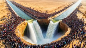 Калифорния Выливает Морскую Воду На Мертвую Землю После 1 000 Дней Засухи