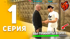 КАК НОВИЧКУ ВСТУПИТЬ В ОПГ на БЛЕК РАША!? / 24 ЧАСА В ОПГ на BLACK RUSSIA #1 / crmp mobile