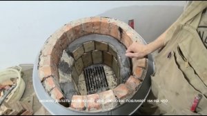 Печь в металлическом футляре
