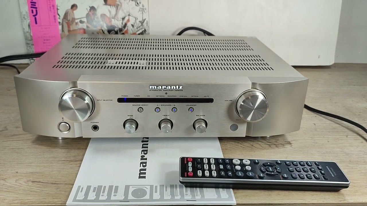 Интегральный усилитель Marantz PM-6005. Japan. ТЕСТ. смотреть онлайн