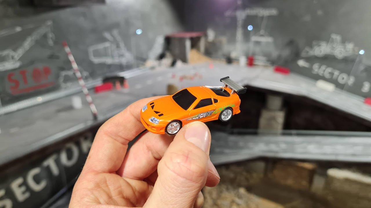 Машинка из Форсажа. Самая МАЛЕНЬКАЯ В МИРЕ! Turbo Racing 1/76 RC car смотреть онлайн