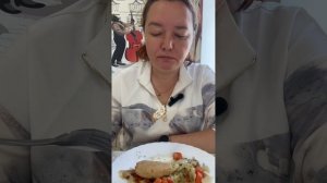 Мукбанг/Обед в кафе/Капуста тушеная с котлетой/Еда/Вкусная еда