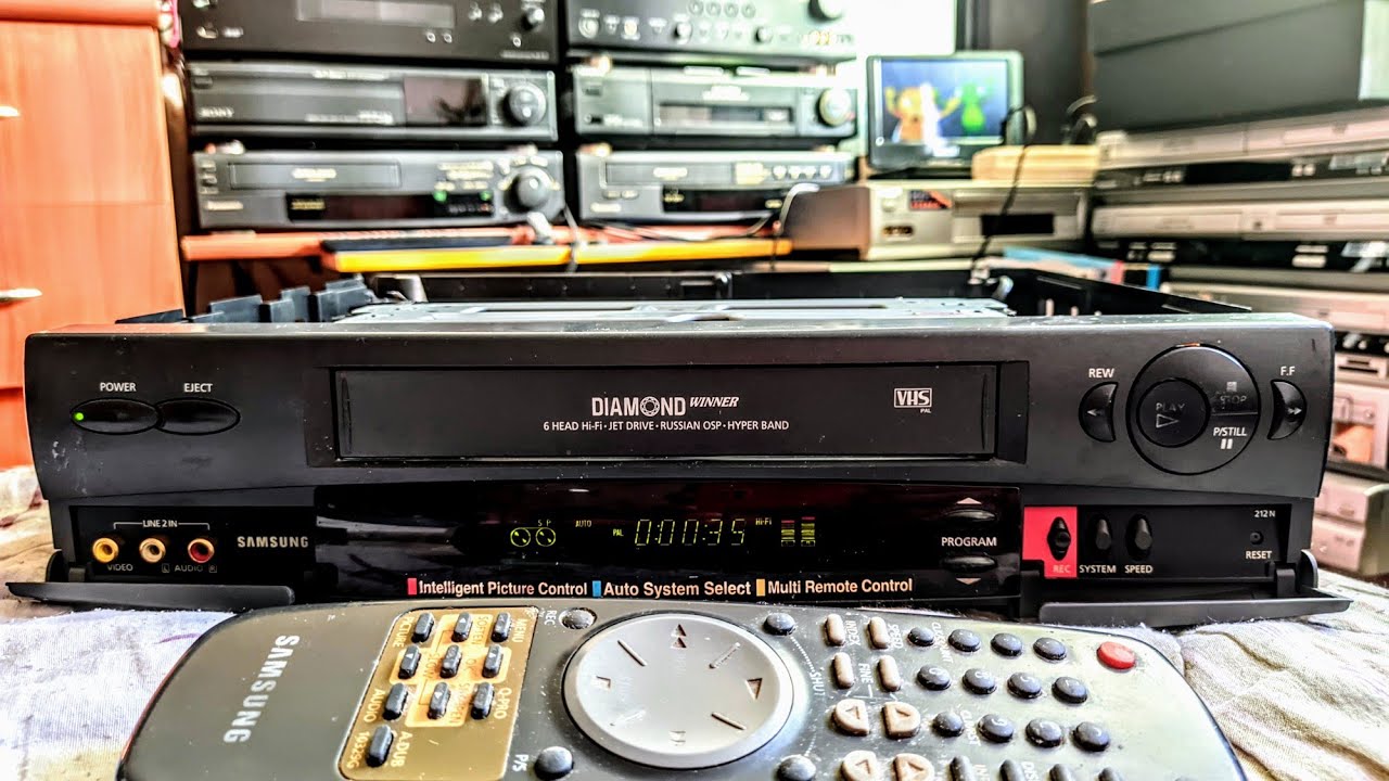 VCR Hi-Fi stereo Samsung SVR-600 Обзор смотреть онлайн