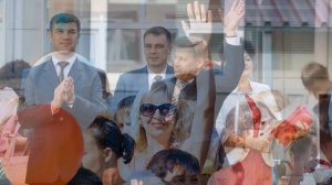 Открытие школы №183 / Новосибирск / Школа / 1 сентября / Фотограф