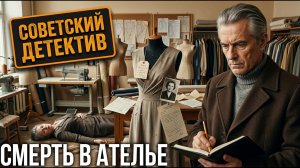 «СМЕРТЬ В АТЕЛЬЕ»: Портниха оставила незаконченное платье | Советский детектив 1978