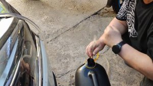 LADA VESTA SW Cross: Слив топлива с Лада Веста