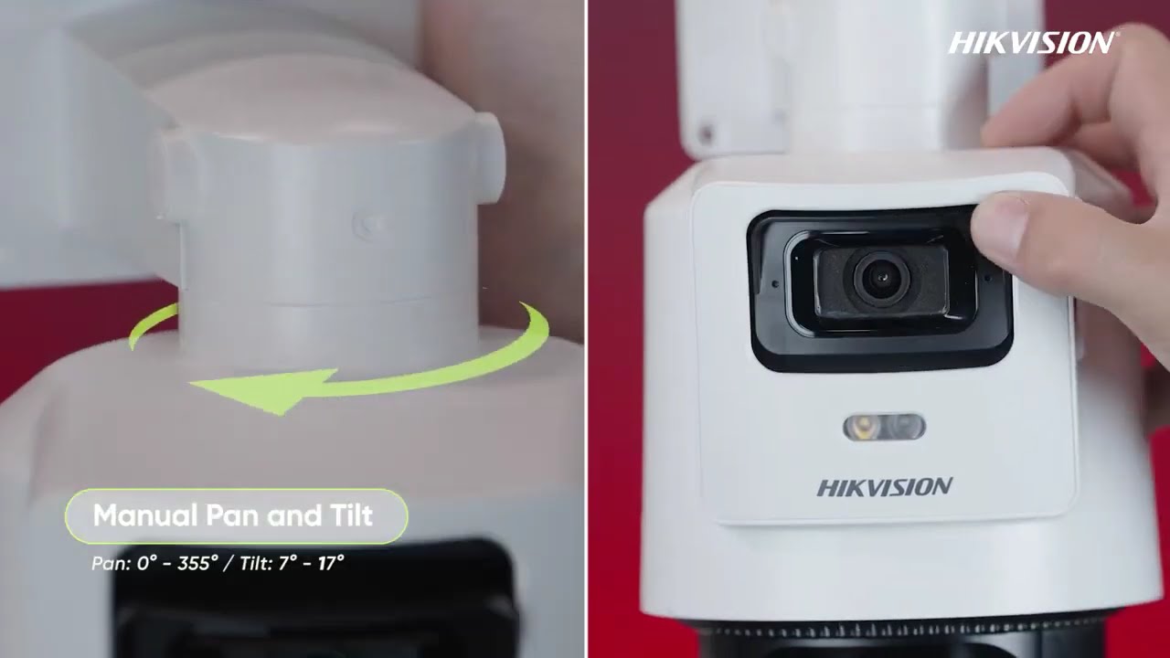 Демонстрация камер Hikvision SE2C Mini TandemVu PT. Hikvision SE2C Mini TandemVu PT kamerasi #cctv смотреть онлайн