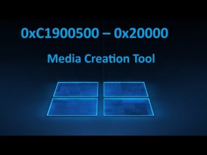 Ошибка 0xC1900500 – 0x20000 при запуске Media Creation Tool