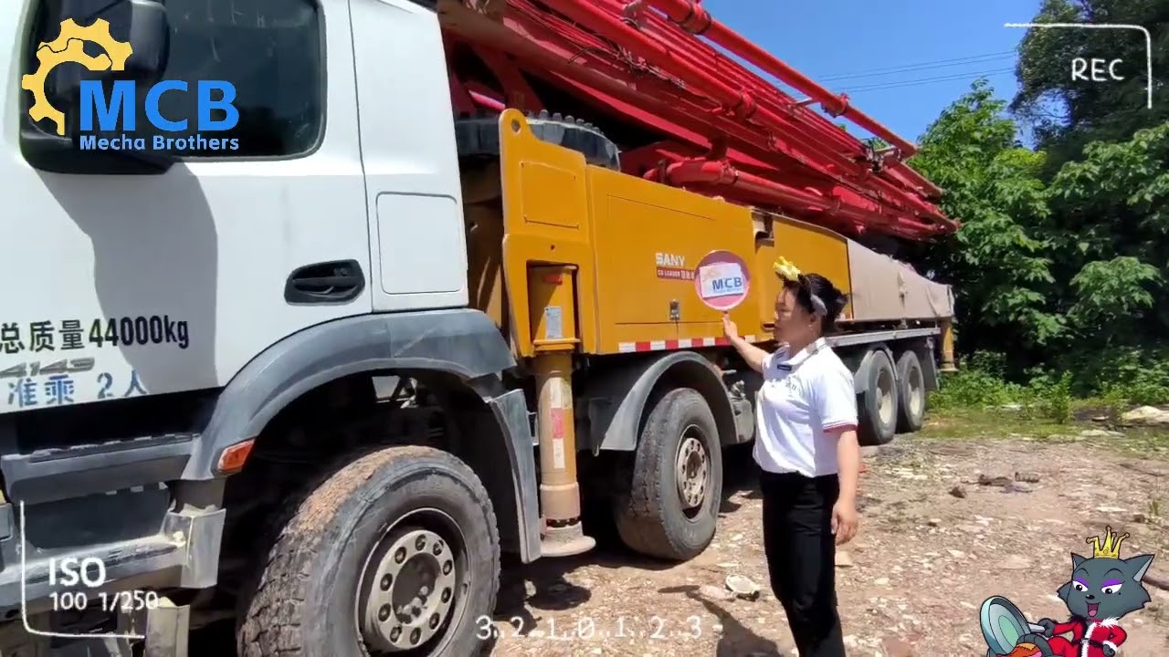 2020 sany 56m concrete pump truck in stock .#construction #бетон #бетононасос #شاحنة #pump #sany смотреть онлайн