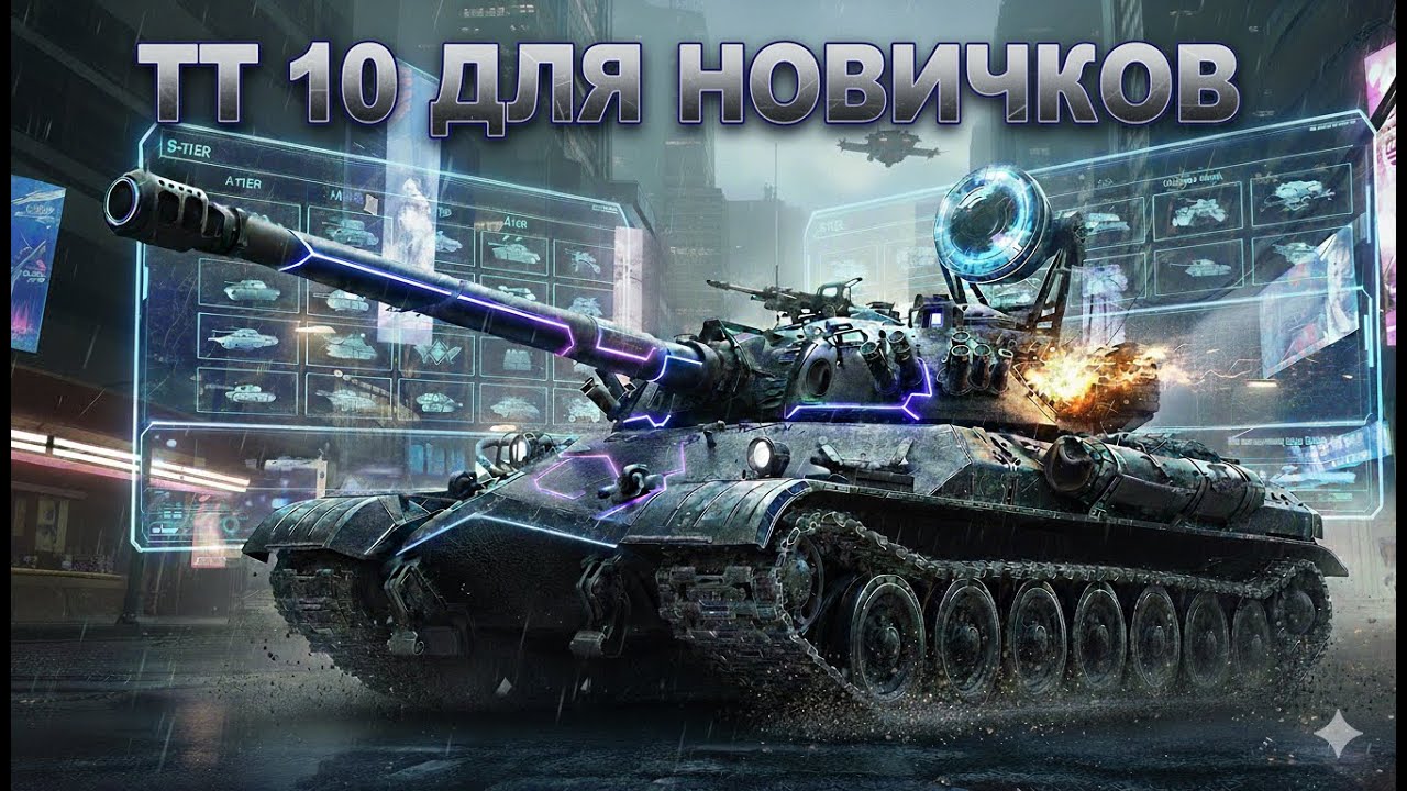 ЛУЧШИЕ ТТ10 ДЛЯ НОВИЧКОВ / Мир Танков смотреть онлайн