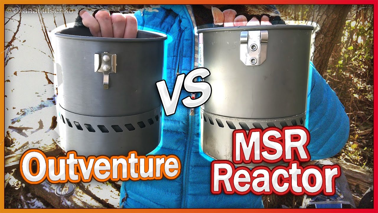 Сравнение Кастрюль с Радиатором: MSR Reactor VS Outventure (Спортмастер) смотреть онлайн