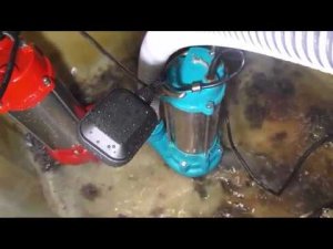 Работа канализационного насоса с режущим механизмом Aquatica (773434)