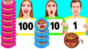 100 Слоев еды Челлендж #1 c PaRaRa Challenge