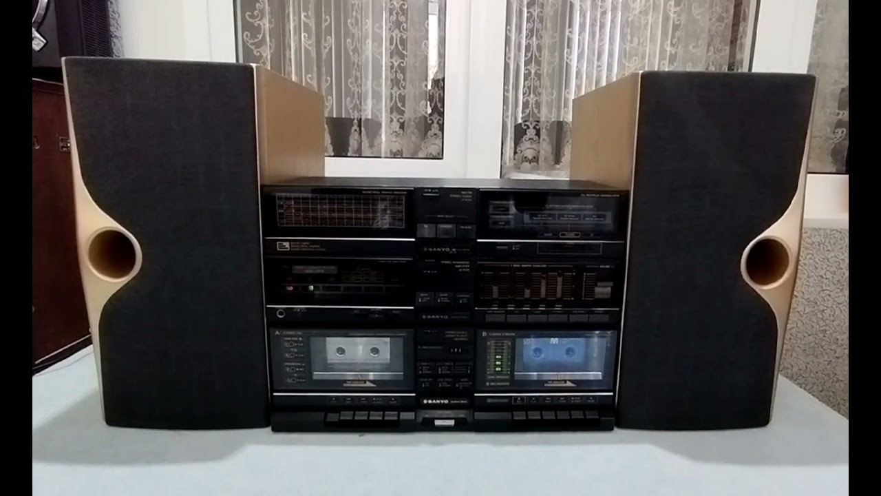 Sanyo JA-6100, тест звука. смотреть онлайн