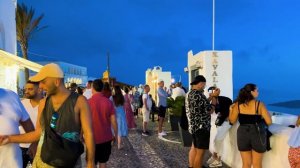 Санторини вечерняя прогулка к легендарному закату белоснежные улочки и виды Эгейского моря  🌅✨