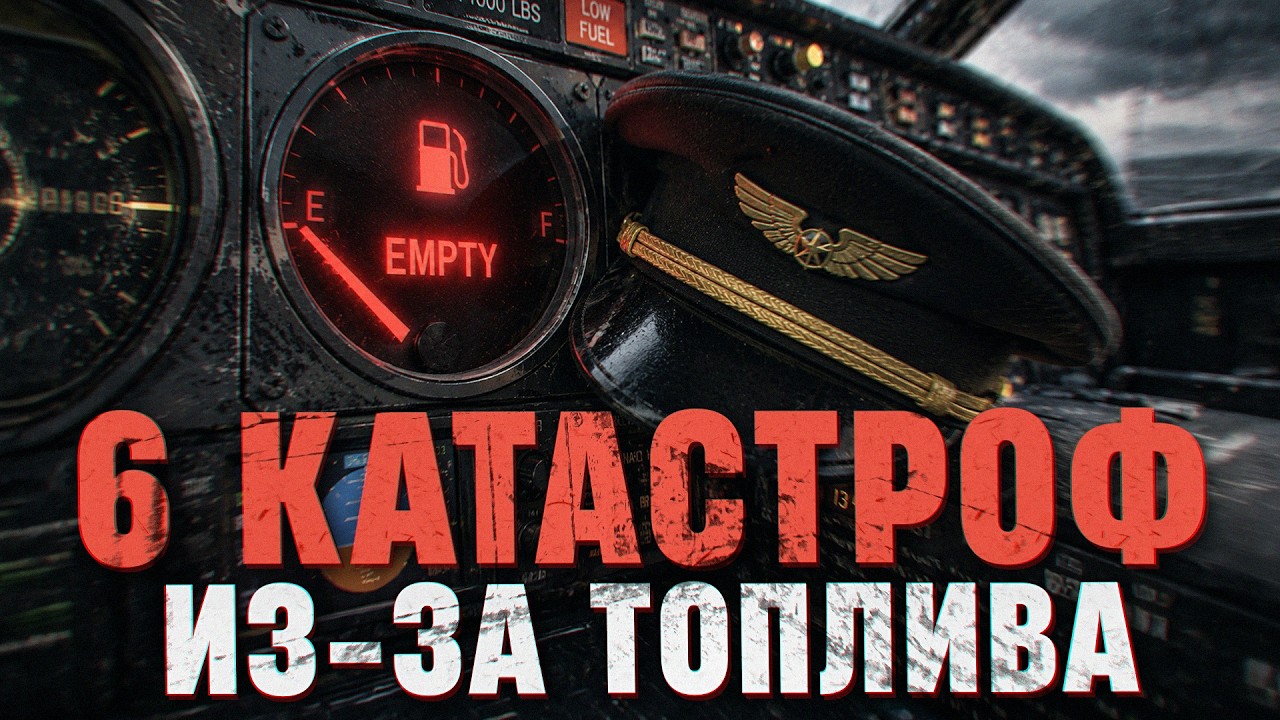 АД в небе! ЭТИ самолеты взлетели и топливо закончилось в воздухе! / 6 ШОКИРУЮЩИХ авиакатастроф смотреть онлайн