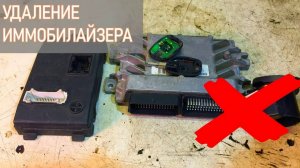 отключение иммобилайзера рено