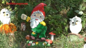 Веселый гном для сада и дачи своими руками. ХоббиМаркет