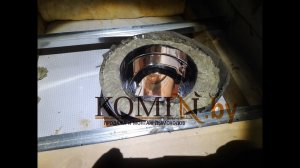 Дымоход для бани, до  чистовой отделки  парилки. Монтаж дымохода.