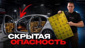 ЧЕМ ОПАСНА ШУМОИЗОЛЯЦИЯ АВТОМОБИЛЯ ? РЕАЛЬНЫЕ ИСТОРИИ из ЖИЗНИ, как ШУМОИЗОЛЯЦИЮ МОЖЕТ НАВРЕДИТЬ ?